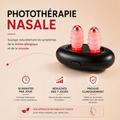 Appareil nasal à lumière rouge